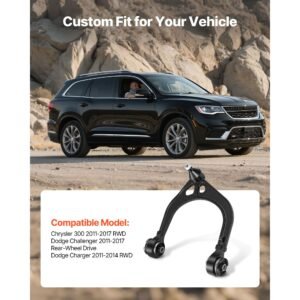 left right front upper & lower control arms kit, oem suspension kit compatible with 2011 2017 chrysler 300 rwd, 2011 2017 dodge challenger rwd, 2011 2014 dodge charger rwd (14pcs)