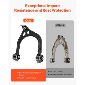 left right front upper & lower control arms kit, oem suspension kit compatible with 2011 2017 chrysler 300 rwd, 2011 2017 dodge challenger rwd, 2011 2014 dodge charger rwd (14pcs)
