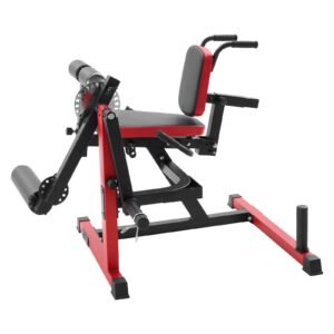 Leg Extension and Curl Machine, Seated Leg Rotary Extension for Thigh, Adjustable Lower Body Specialty Exercises Equipment, Heavy Duty Workout Bench for Home Gym, 550 LBS Capacity