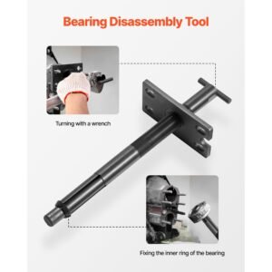 mercruiser alignment tool & gimbal bearing puller set, compatible with mercruisers, omc, volvo cobra bell housings, engine alignment tool, bearing puller seal bellow expander tools easy to use