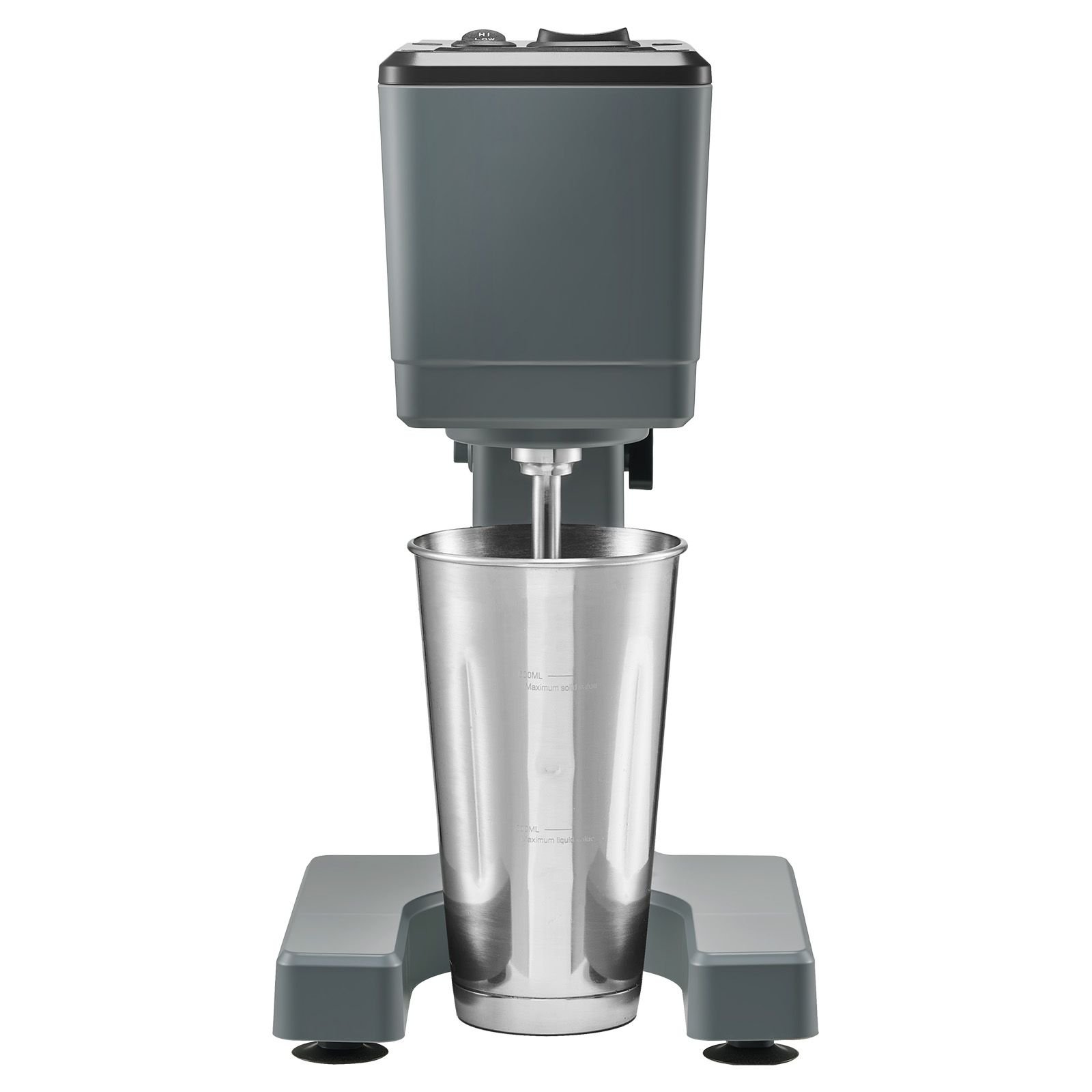 milkshake maker, 150w milk shake maker mixer, single head drink mixer blender machine, dual speed adjustment milkshake blender with stainless steel cup, for home, kitchen, bar & beverage shop