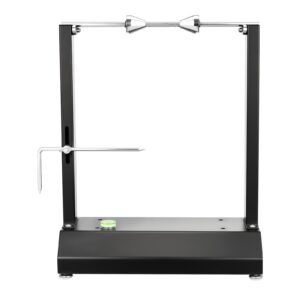motorcycle wheel balancer, 88.2 lbs capacity, tire balancer & truing stand with adjustable centering cones and truing pointer, balancing tools for most motorcycles & bicycles, 32 inch wheel dia