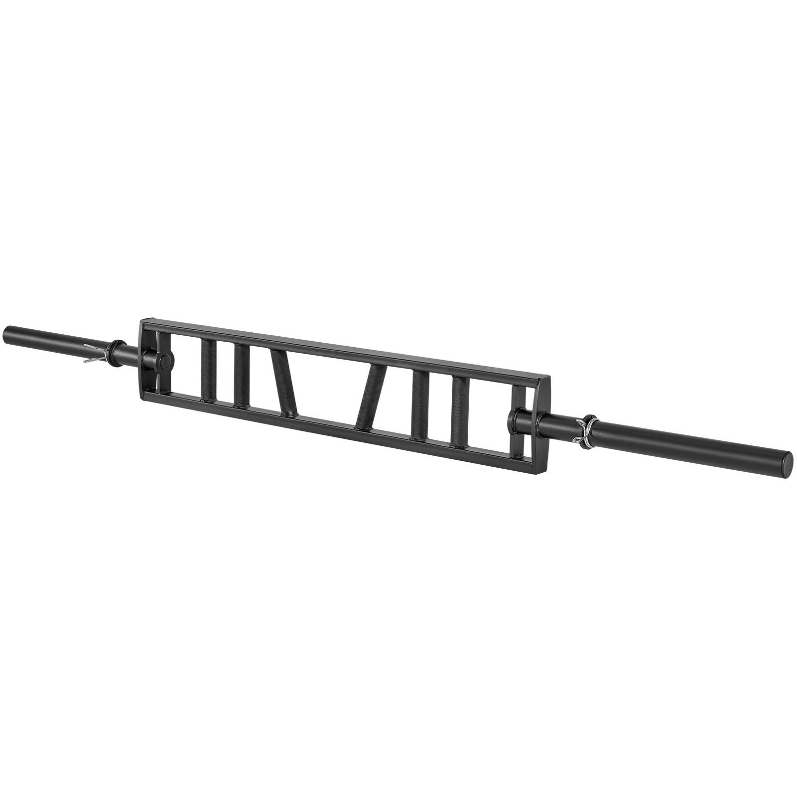 multi grip barbell, 2 inch 3 positions swiss bar, 550 lbs capacity heavy duty swiss barbell training equipment, with 2 collars and knurled grips, for home gym, support pressing, lifting curls