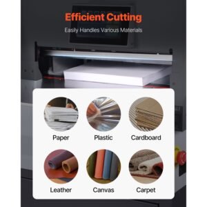 paper cutter blade, heavy duty steel blade replacement suitable for professional cutter e490t, paper trimmer machine spare blade,560 x 56 x 8 mm