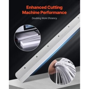 paper cutter blade, heavy duty steel blade replacement suitable for professional cutter e490t, paper trimmer machine spare blade,560 x 56 x 8 mm