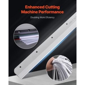 paper cutter blade, heavy duty steel blade replacement suitable for professional cutter g450vs+, paper trimmer machine spare blade,503 x 43 x 6 mm