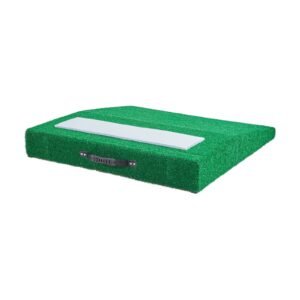 Pitching Mound, Portable Baseball Pitcher's Mound, 31 in Indoor Outdoor Pitching Practice and Training Equipment, Softball Pitching Aids with Antifade Turf, Pitching Rubber, Carry Handle