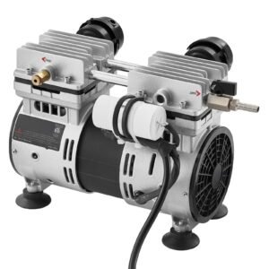 Pond Aerator, 6.7CFM 1 HP Air Compressor, Lake Aerator for Ponds up to 3 Acres, Overheat Protection & Anti-Backflow Valve, 745W Powerful Motor, Pond Aeration Pump for Water Oxygen Circulation