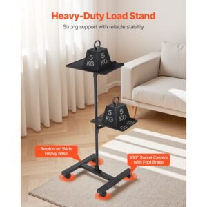 projector stand, 2 shelves laptop floor stand, projector stands table with adjustable height 33.86 to 53.54 inch, i beam frame projectors stands tripod for meetings, outdoor movies, video stand