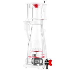 Protein Skimmer for 106-185 Gal Saltwater Aquariums In Sump with Pump, Protein Skimmer with DC Pinwheel Pump, Adjustable Control, for 106-185 Gal Saltwater Aquarium & Reef Tank, In Sump Use Only