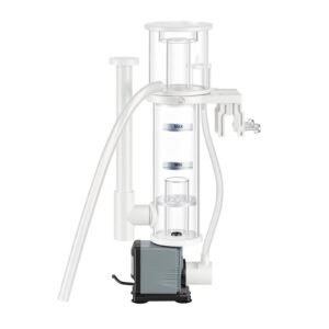 Protein Skimmer for 20-30 Gal Saltwater Aquarium Hang On with DC Pump, Protein Skimmer with DC Pinwheel Pump, Adjustable Control, for 20-30 Gallon Small Saltwater Aquariums & Reef Tank Fish Tank