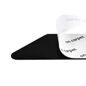 rug gripper, 12 pcs, strong adhesive and residue free, double sided non slip carpet stickers for area rugs, keep corners from curling and bunching, for holding rugs in place on hardwood floors