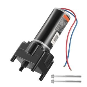 RV 5th Wheel Landing Gear Motor, Replaces LG-142178, 5500 lbs Capacity, 300W RV Fifth Wheel Power Landing Gear Motor Compatible with Lippert Venture, Atwood, Stromberg Carlson Systems, Black