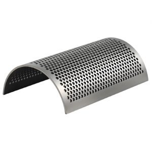 Screen Mesh for Plastic Shredder, High-Quality Steel Durable Mesh, 0.315 in/8 mm High-Precision Aperture Screen, Compatible with Model 400 Plastic Grinder, Suitable for Small Particle Recycling