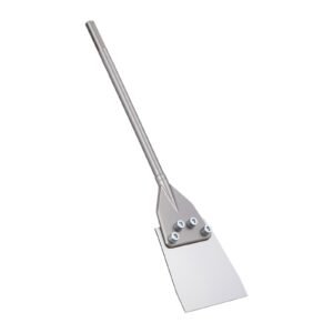SDS Max Floor Scraper, 23.6" x 5.9" Chisel Bit with SDS Max Shank, Compatible with Rotary Hammers, Heat Treated 40Cr Alloy Steel, Sharp Edge for Removing Laminate Flooring, Tiles, and Mortar