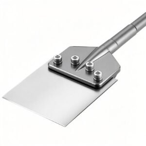 SDS Max Floor Scraper, 24.8" x 5.9" Chisel Bit with SDS Max Shank, Compatible with Rotary Hammers, Heat Treated 40Cr Alloy Steel, Sharp Edge for Removing Laminate Flooring, Tiles, and Mortar