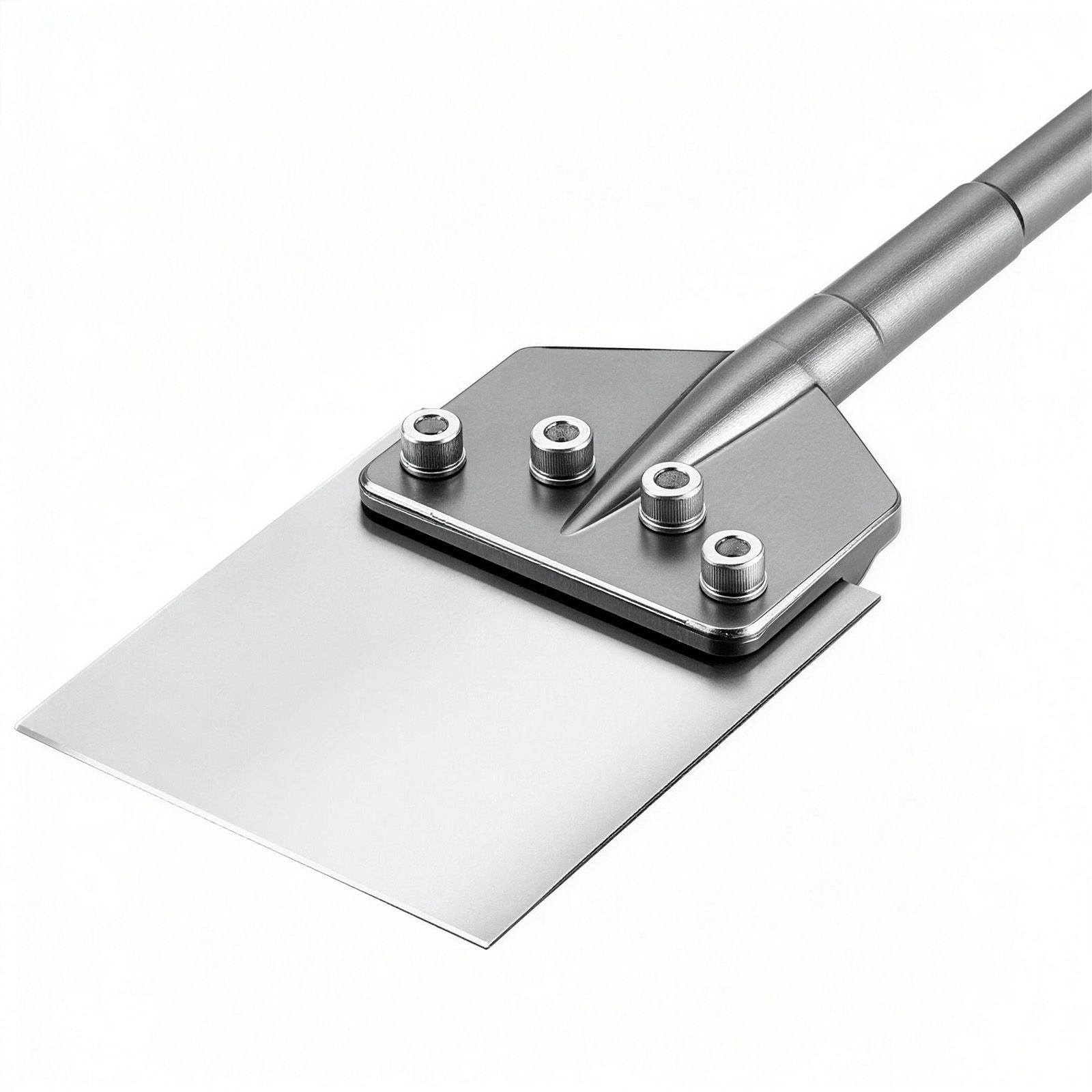sds max floor scraper, 24.8" x 5.9" chisel bit with sds max shank, compatible with rotary hammers, heat treated 40cr alloy steel, sharp edge for removing laminate flooring, tiles, and mortar