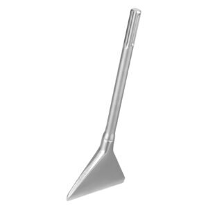SDS Max Scaling Chisel, 13.8" x 5.9" Chisel Bit with SDS Max Shank, Compatible with Rotary Hammers, Heat Treated 40Cr Alloy Steel, Sharp Edge for Removing Laminate Flooring, Tiles, and Mortar
