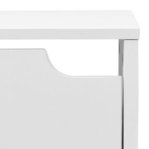 shoe cabinet with 3 flip drawers, modern shoes storage cabinet with anti tipping device, freestanding shoe rack organizer, ideal for entryway, hallway, bedroom, living room, closet, white