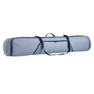 Snowboard Bag, Up to 65 in/165 cm, Padded Skis & Snowboards Bag for Air Travel, 600D Waterproof Oxford Fabric, with Adjustable Inner Straps, for Skis Poles Goggles Gloves Helmet Boots (Gray)