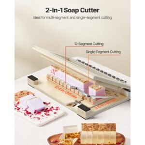soap cutter, cut 1 12 bars, precisely and accurately cut 1" bars, wood frame with stainless steel wire, with extra wires, multi handmade soap wire cutter for candles, diy making cutting tool