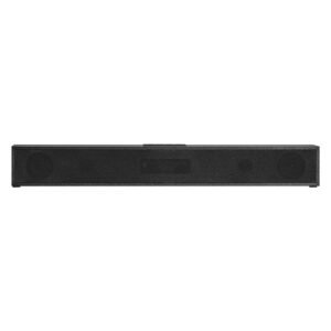 sound bar for smart tv, 2.0 channel, 24 inch compact soundbar tv speakers for projector, bluetooth aux connection, remote control, easy setup, 80w surround sound system for pc home theater audio