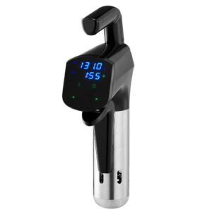 sous vide precision cooker, 1100w sous vide cooking machine, immersion circulator with led digital display, secure clamp design, temperature & timer control, professional sous vide cooker