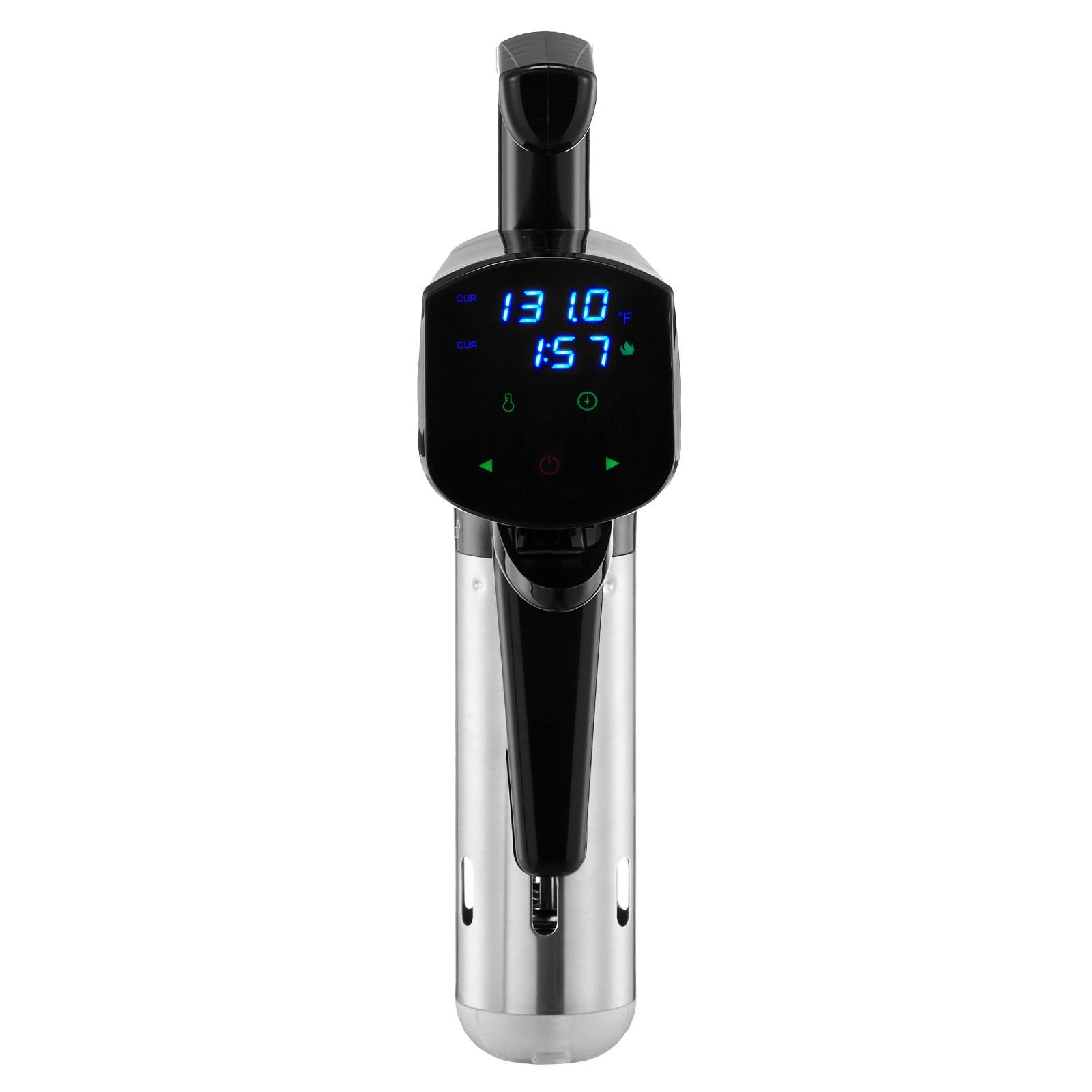 sous vide precision cooker, 1100w sous vide cooking machine, immersion circulator with led digital display, secure clamp design, temperature & timer control, professional sous vide cooker