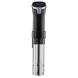 sous vide precision cooker, 1100w sous vide cooking machine, wifi immersion circulator with led digital display, fast heating, accurate temperature & timer control, sus304 stainless steel
