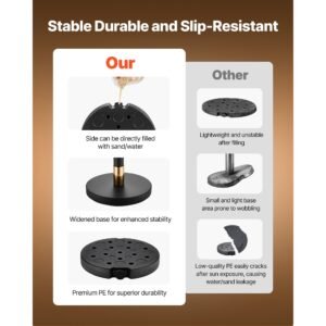 stanchion post, 4 pcs crowd control barrier set with 2 black velvet ropes, heavy duty stainless steel stanchion post queue with hollow base for theater, party, wedding, exhibition, event (black)