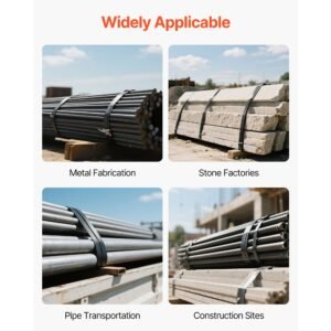 steel strapping coil, 3/4 in x 0.02 in x 1640 ft, metal strapping banding roll withstands harsh environment, 1700 lbs break strength, heavy duty banding pallet strap coil for pallet packing