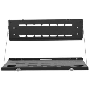 Tailgate Table, for 2021-2025 Ford Bronco, 88 lbs Load Capacity, Carbon Steel Foldable Molle Panel Drop Down Table, Rear Door Cargo Storage Rack Shelf Luggage Holder Carrier Camping Accessories