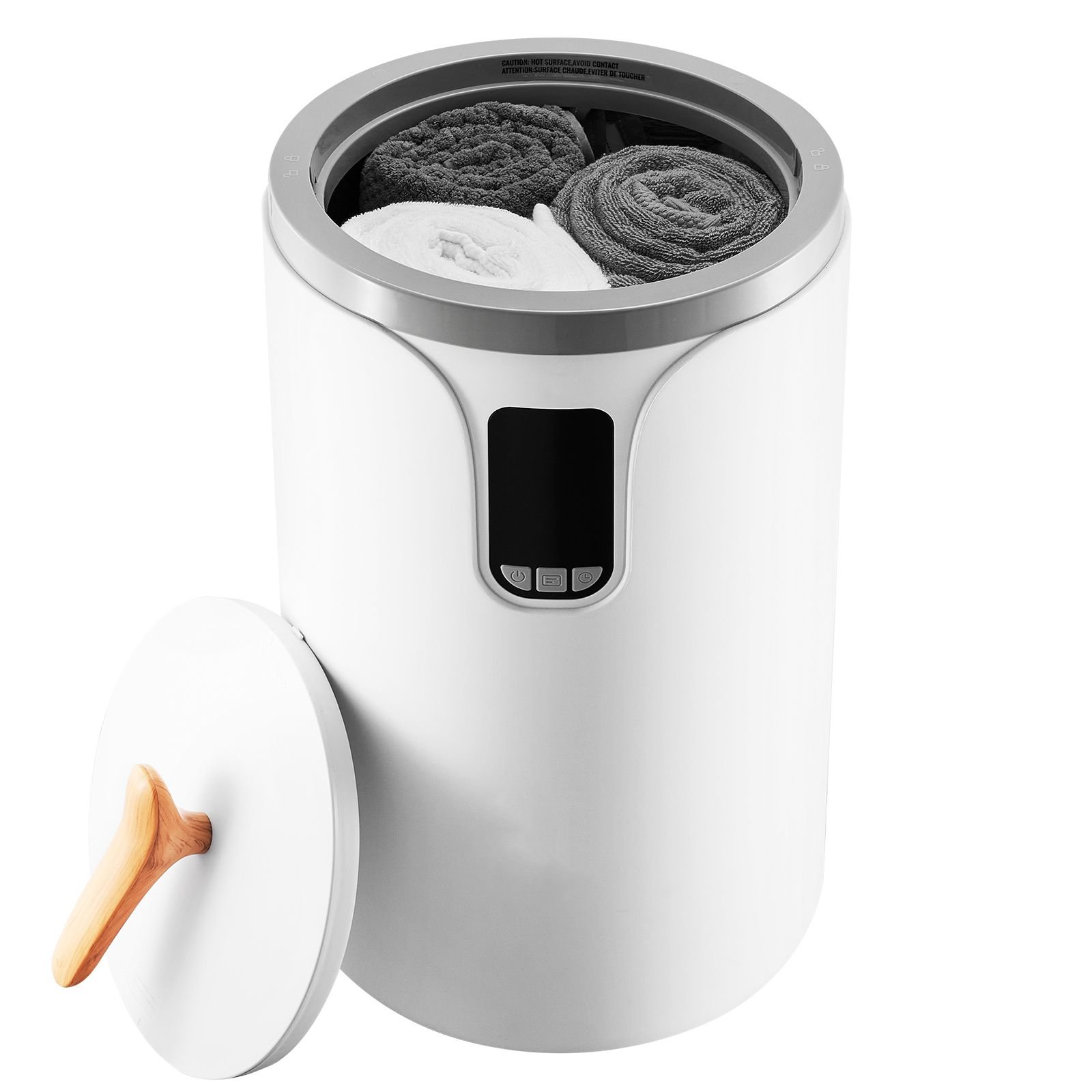 towel warmers for bathroom, towel warmer bucket with 24h delay timer & child lock & auto shut off for spa fits up to 3 oversized bath towels, blankets, clothes, bathrobes, pj's and more
