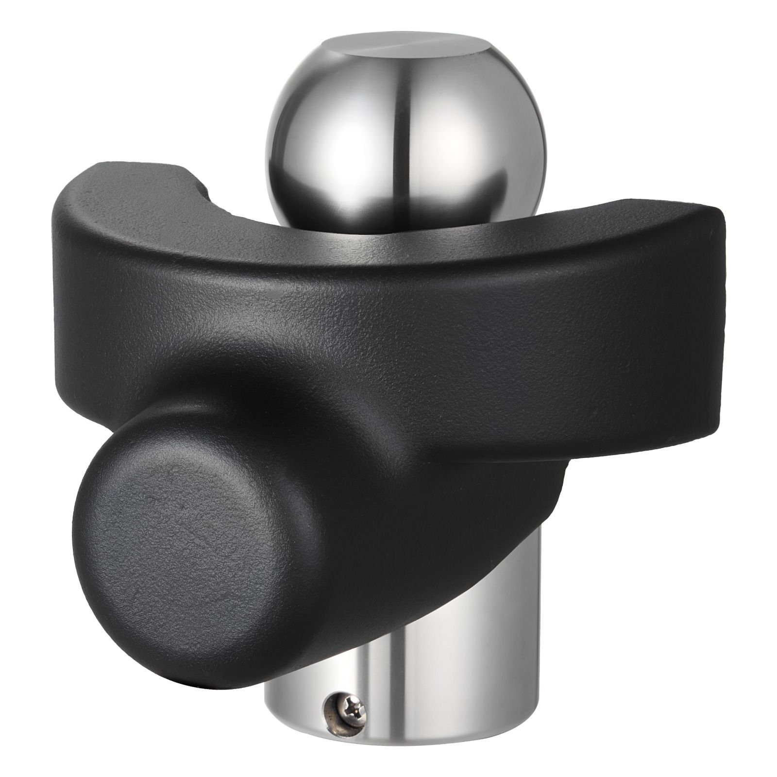 trailer hitch lock, compatible with 2 5/16 in couplers, heavy duty anti theft trailer ball lock with 3 keys, prying resistant & impact resistant, fits for rvs, boats, off road vehicles, trailers