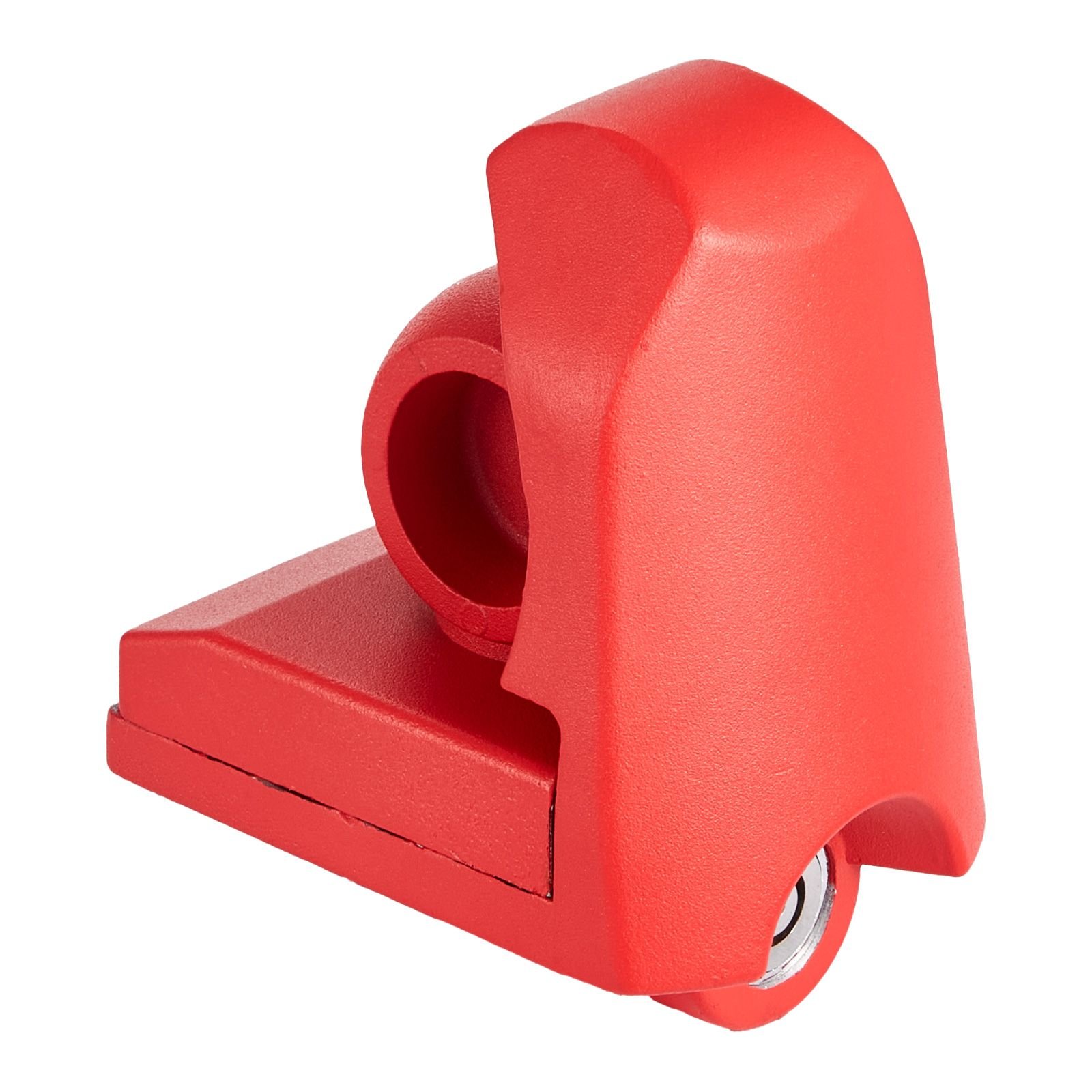 trailer hitch lock, fits for 1 7/8 in, 2 in, 2 5/16 in couplers, heavy duty anti theft trailer ball lock with 3 keys, prying resistant & impact resistant, fits for rvs, boats, trailers, red
