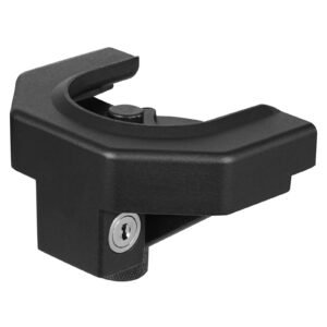 trailer hitch lock kit, compatible with 2 5/16 in couplers, heavy duty anti theft trailer ball lock with 3 keys & padlock, prying resistant & impact resistant, fits for rvs, boats, trailers