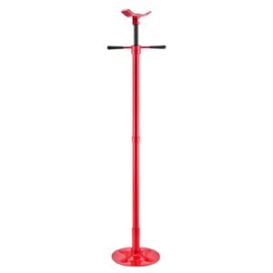 Underhoist Support Stand, 1/2 Ton (1102 lbs) Capacity Under Hoist Jack Stand, Lifting from 54.02" to 83.86", Bearing Mounted Spin Handle, Self-Locking Threaded Screw, Support Vehicle Components