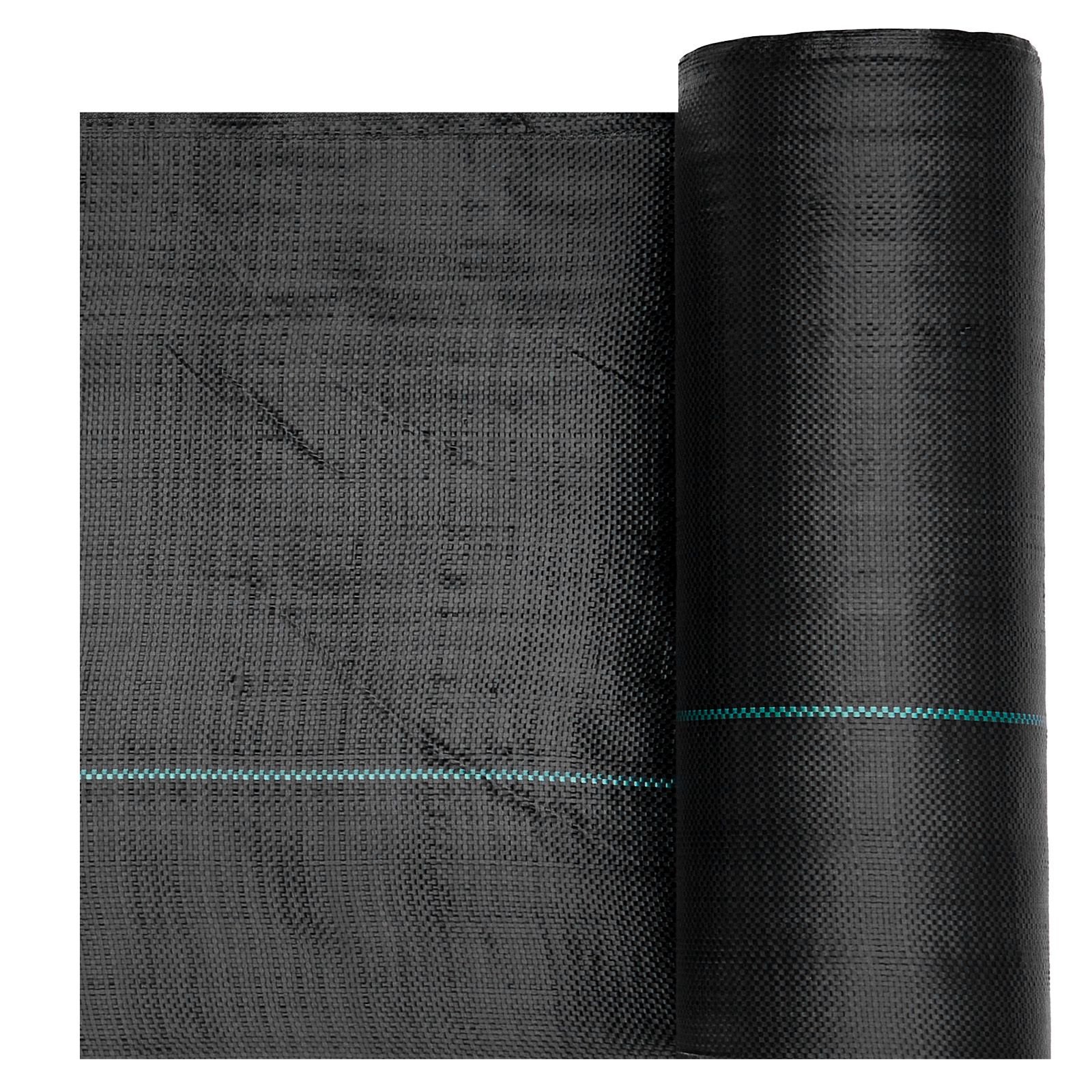weed barrier fabric heavy duty, 3x100ft 5oz landscape fabric, woven weed blocker fabrics, garden fabrics weeds barrier, weeds control ground cover, geotextile webbing, gardening mat, black