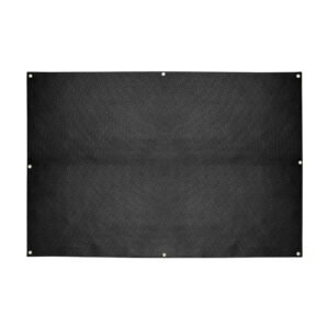 welding blanket, 4 x 6 ft silicone coated fiberglass welding blanket, up to 1800 f heat resistant safety protection blankets, flame retardant fireproof insulation mat with metal grommets