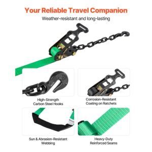 wheel chock tie down kit, tire style tow dolly strap, car tie down kit with heavy duty hook, break strength 10009 lbs & working load 3333 lbs motorcycle tie down system with o ring for atv, suv