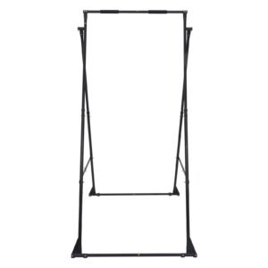 Yoga Stand Frame, Max 440.9 lbs Load Swing Stand, Triangular Structure Yoga Aerial Rig, Aerial Silk Stands with EVA Foam, 4-Level Horizontal & 6-Level Vertical Adjustment, Multi-Functional